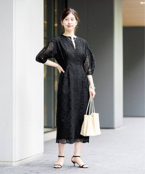 Bischoffレースウエストシェイプワンピース Vermeil Par Iena ヴェルメイユ パー イエナ 公式のファッション通販 Baycrew S Store