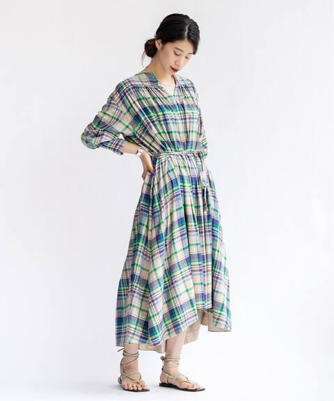 Deveaux フレンチマドラスチェックドレス Vermeil Par Iena ヴェルメイユ パー イエナ 公式のファッション通販 Baycrew S Store