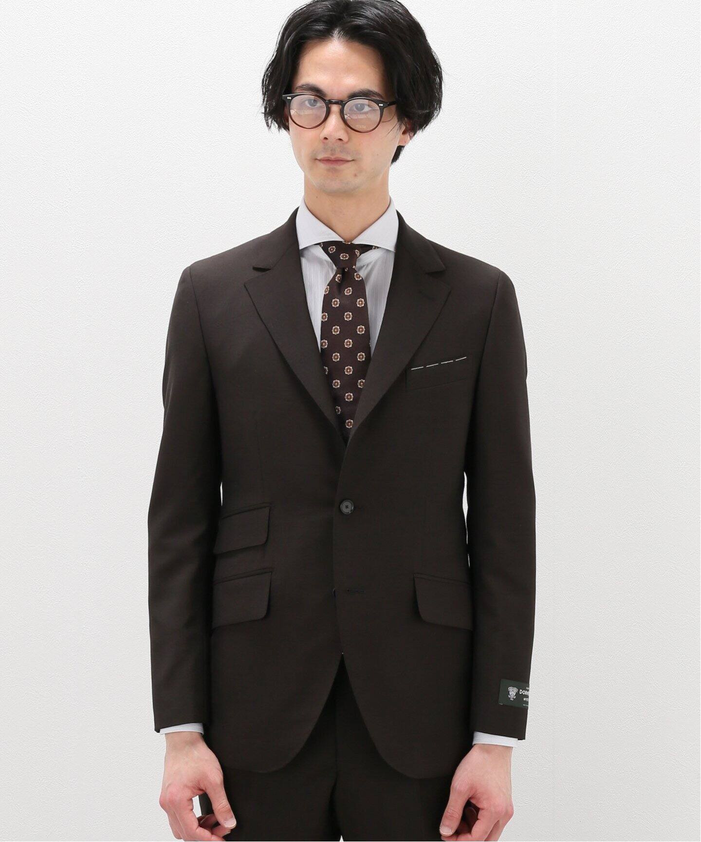 残りわずか】 総額約13万円 SHIPS DORMEUIL 3ボタンスーツ 3ピース ...