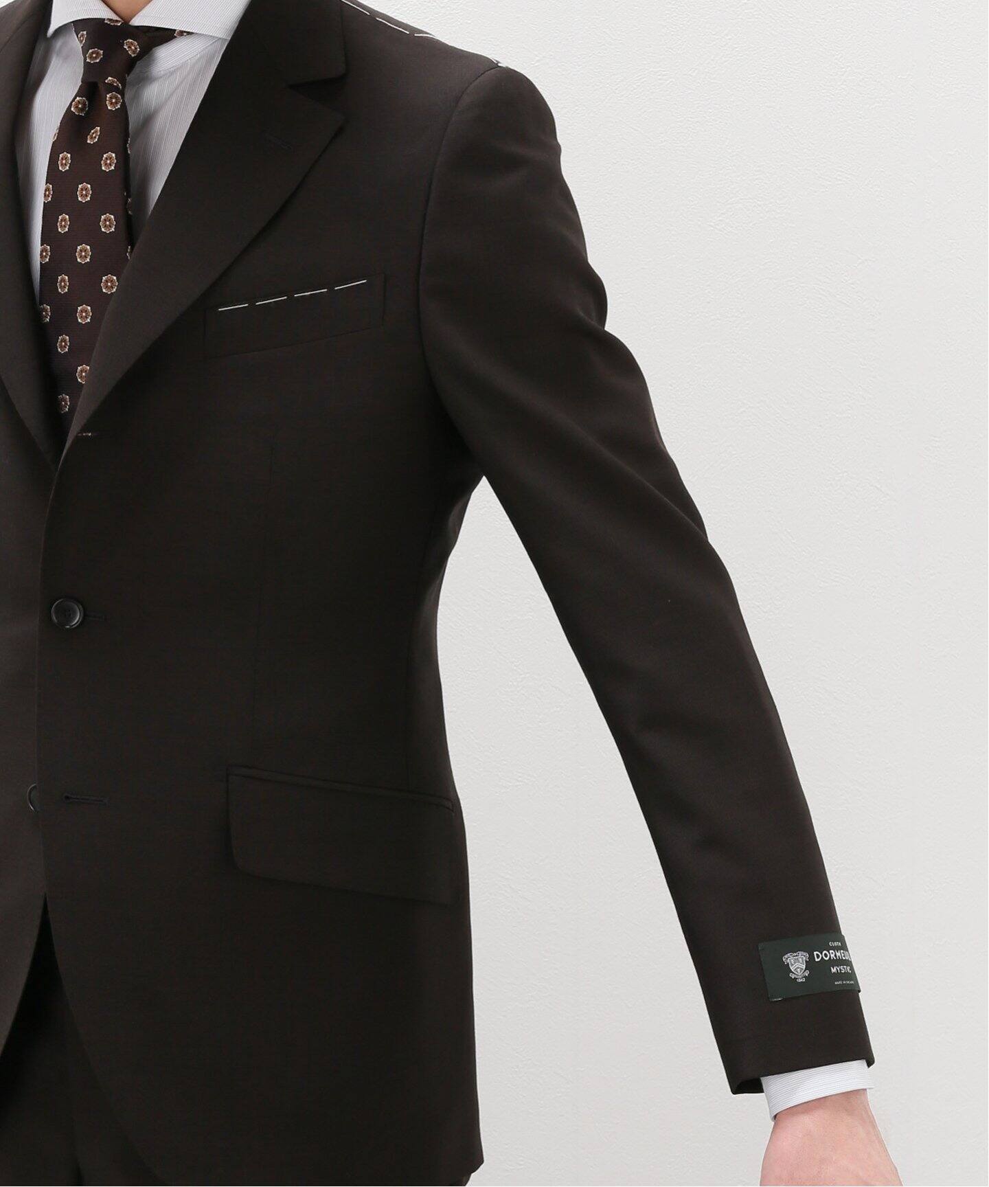 残りわずか】 総額約13万円 SHIPS DORMEUIL 3ボタンスーツ 3ピース ...