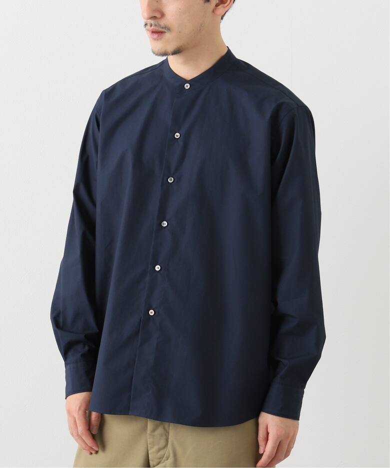 LE / エルイー】STANDRD Band Collar（シャツ／ブラウス）｜L
