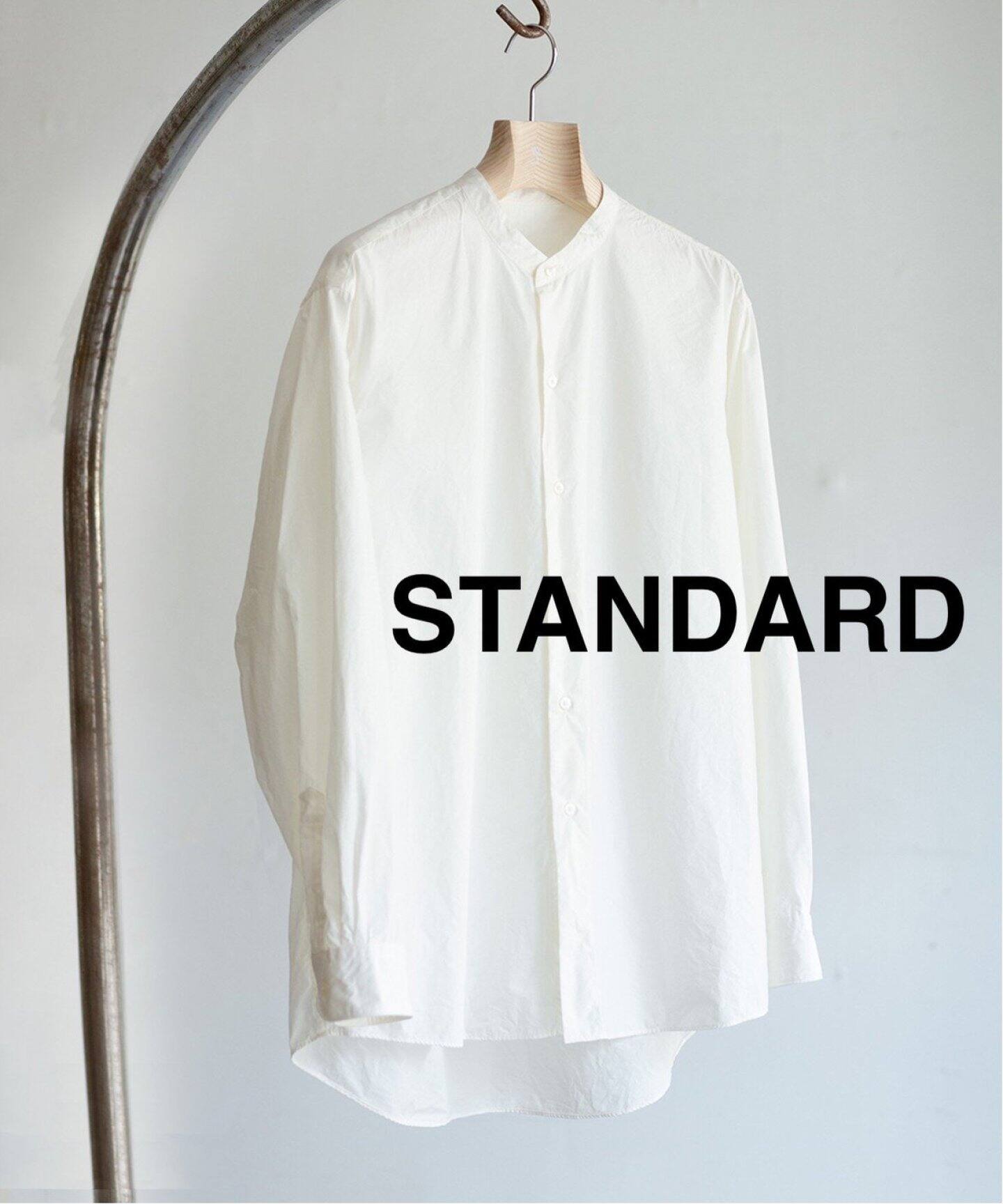 LE / エルイー】STANDRD Band Collar（シャツ／ブラウス）｜L