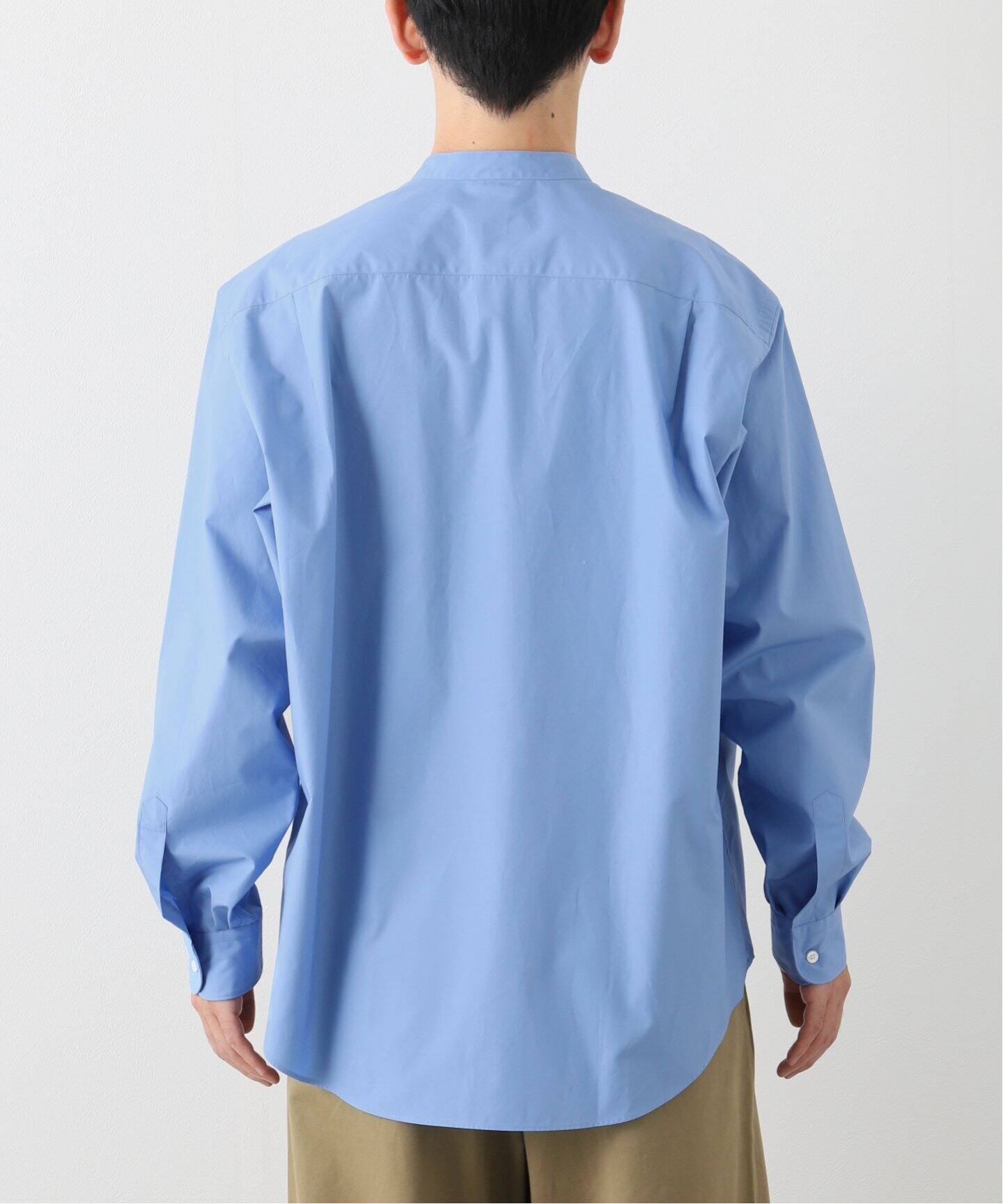 LE / エルイー】WIDE BAND Collar（シャツ／ブラウス）｜L