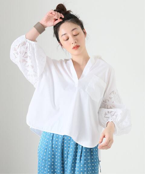 Ticca ティッカ Tbas 153 レースパフスリーブ ブラウス Boice From Baycrew S ボイスフロムベイクルーズ 公式のファッション通販 Baycrew S Store