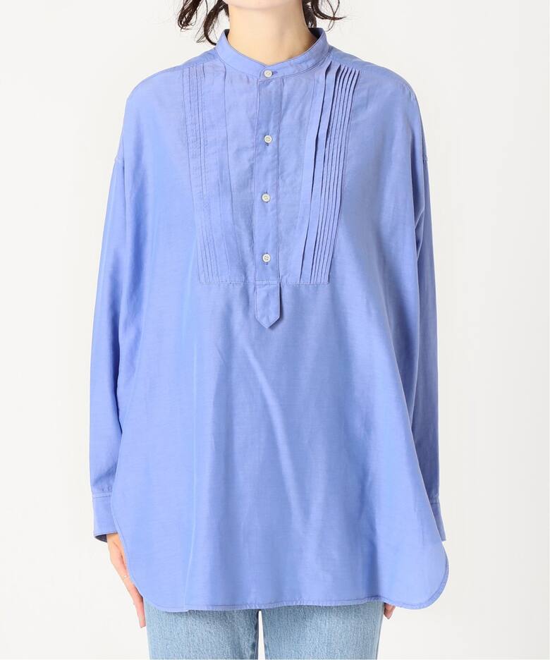 ガーメントダイコットンシルクシャツ◇（シャツ／ブラウス）｜Spick  