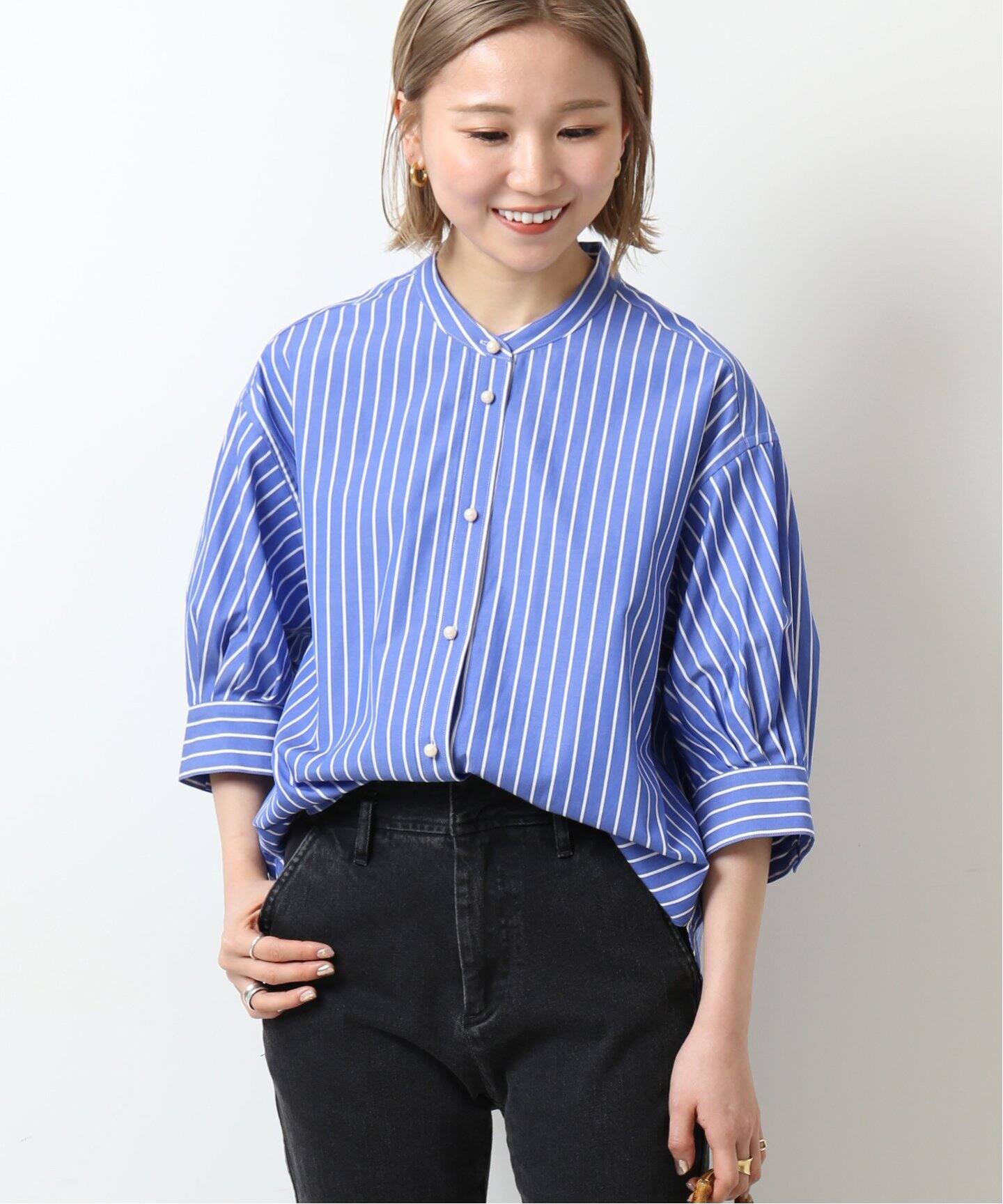 あなたにおすすめの商品 【タグ付き未使用】パールボタンギャザー ...