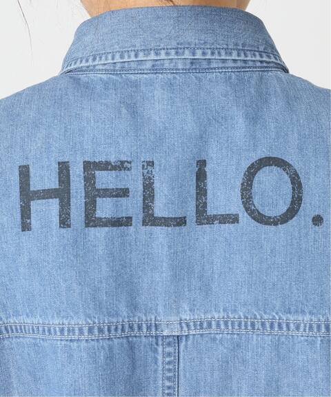 Helloデニムシャツ Framework フレームワーク 公式のファッション通販 Baycrew S Store