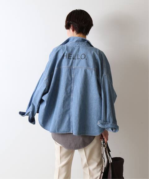 Helloデニムシャツ Framework フレームワーク 公式のファッション通販 Baycrew S Store