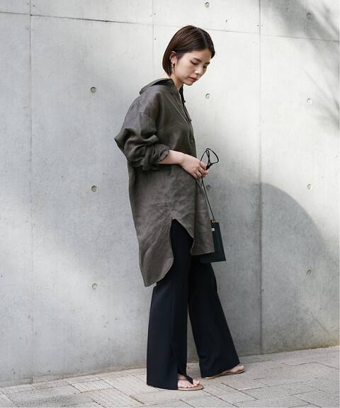 リネンオーバーコクーンシャツ Noble ノーブル 公式のファッション通販 Baycrew S Store