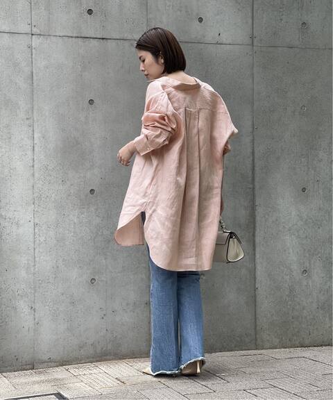 リネンオーバーコクーンシャツ Noble ノーブル 公式のファッション通販 Baycrew S Store