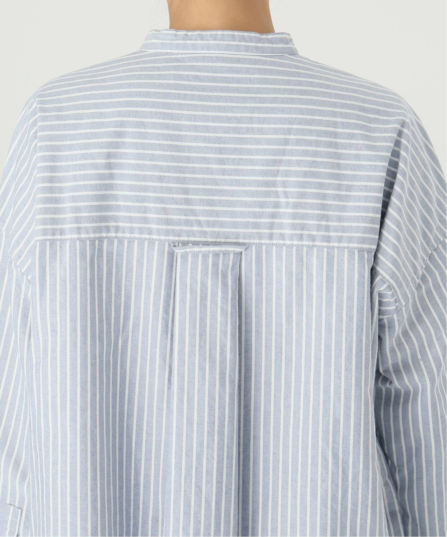 OXストライプスタンドカラーシャツ|journal standard luxe ...