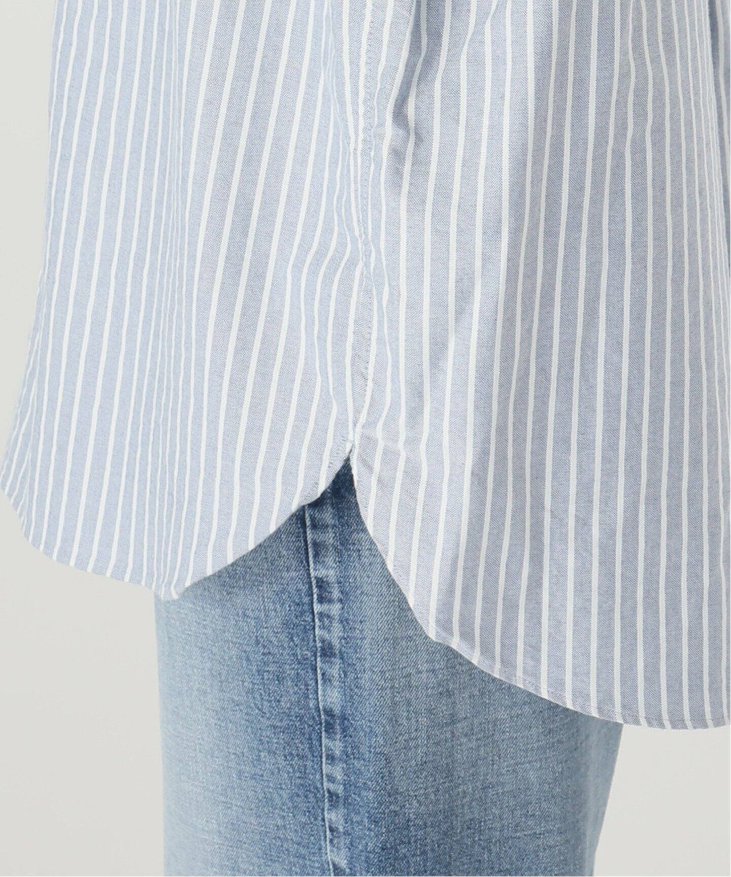 OXストライプスタンドカラーシャツ|journal standard luxe ...