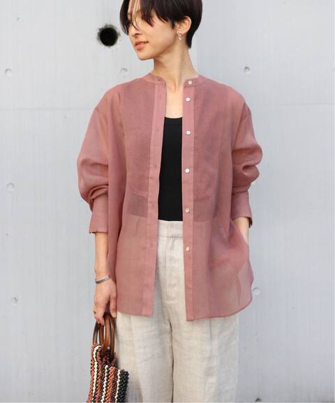 追加 ソフトオーガンジーシアーシャツ Journal Standard Relume ジャーナルスタンダード レリューム 公式のファッション通販 Baycrew S Store