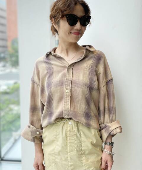 Remi Relief レミレリーフ Check Shirt L Appartement アパルトモン 公式のファッション通販 Baycrew S Store