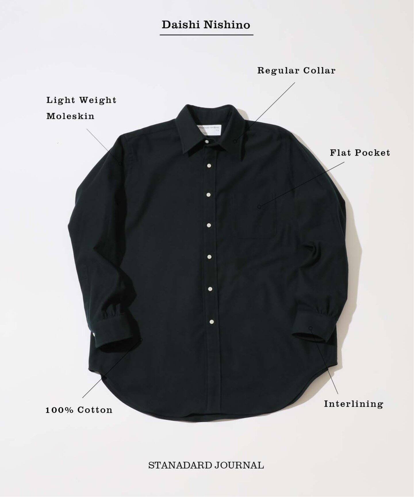 STANDARD JOURNAL / スタンダード ジャーナル】by NISHINO Cotton  