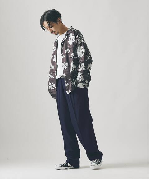 ネガポジ プリント オープンカラー オーバーサイズ パジャマシャツ Journal Standard ジャーナルスタンダード 公式のファッション通販 Baycrew S Store