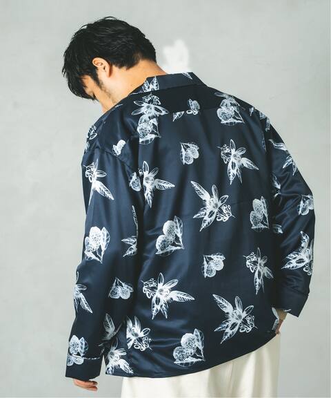 ネガポジ プリント オープンカラー オーバーサイズ パジャマシャツ Journal Standard ジャーナルスタンダード 公式のファッション通販 Baycrew S Store