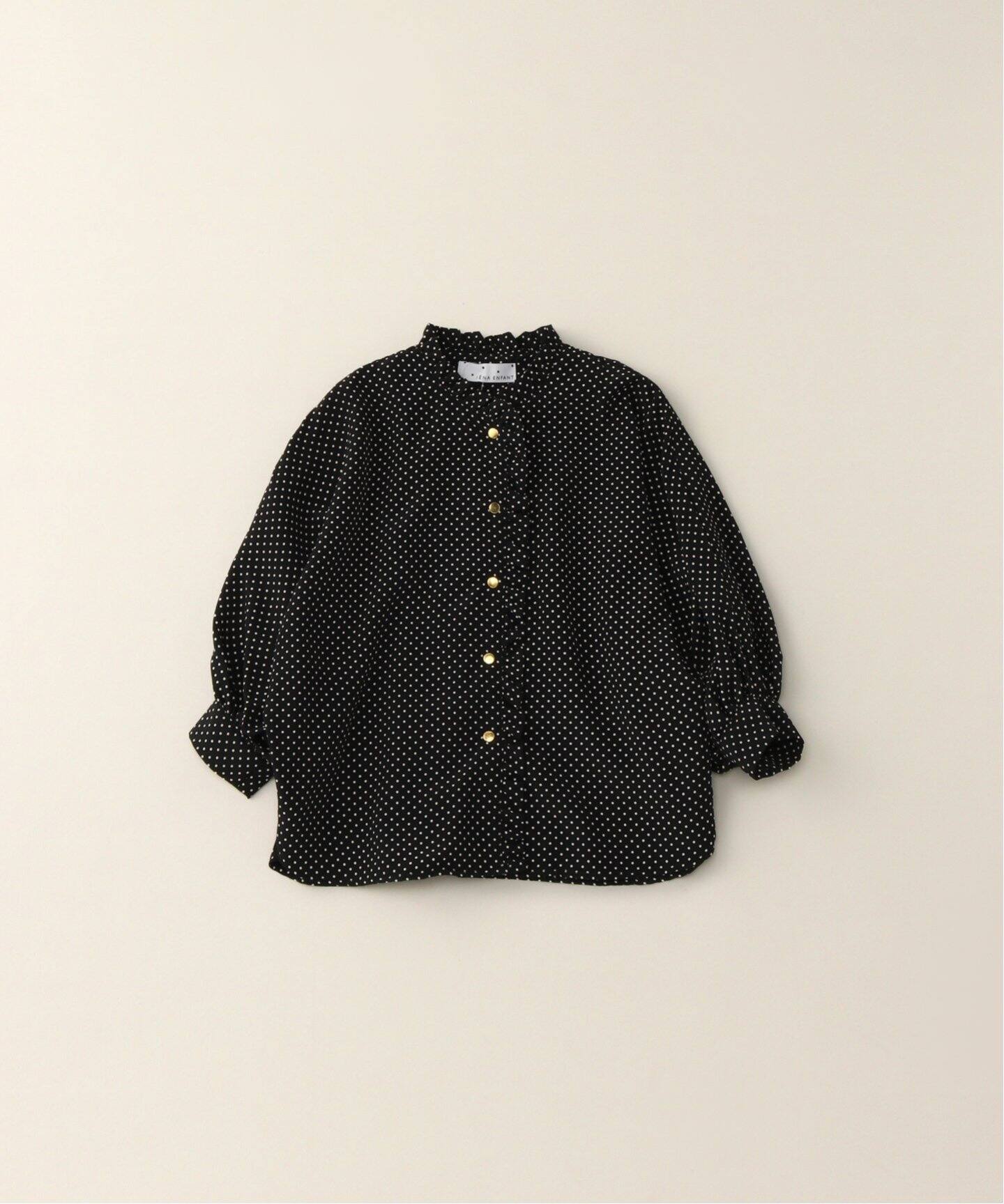 IENA ENFANT/イエナ アンファン】ドットフリルシャツ kids