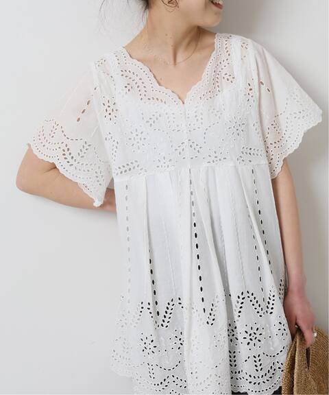 カットワークレースブラウス Spick And Span スピック スパン 公式のファッション通販 Baycrew S Store