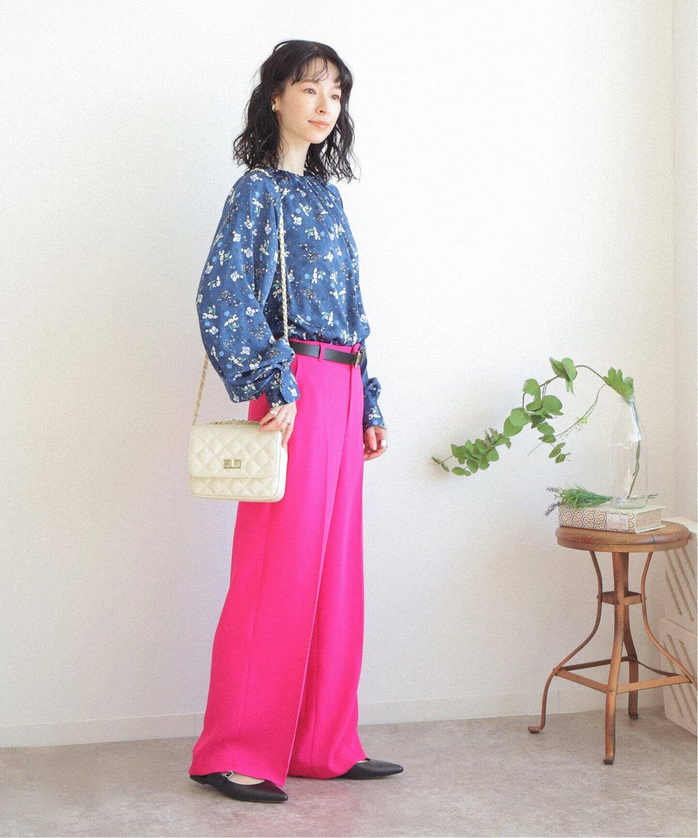 スモールフラワーギャザーブラウス（シャツ／ブラウス）｜Spick and  