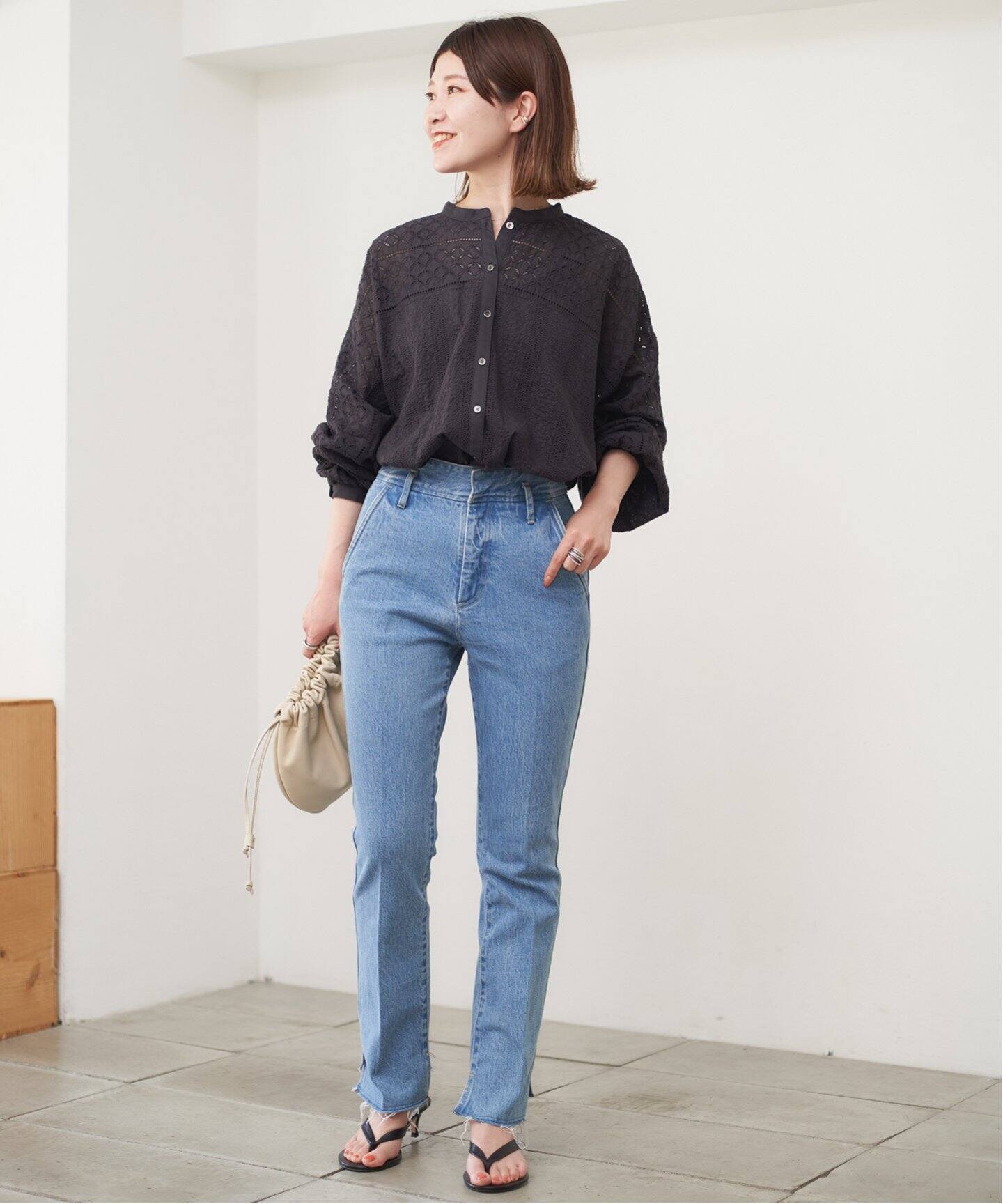 ≪追加≫ブロイダーレースドルマンブラウス◇|Spick and Span ...