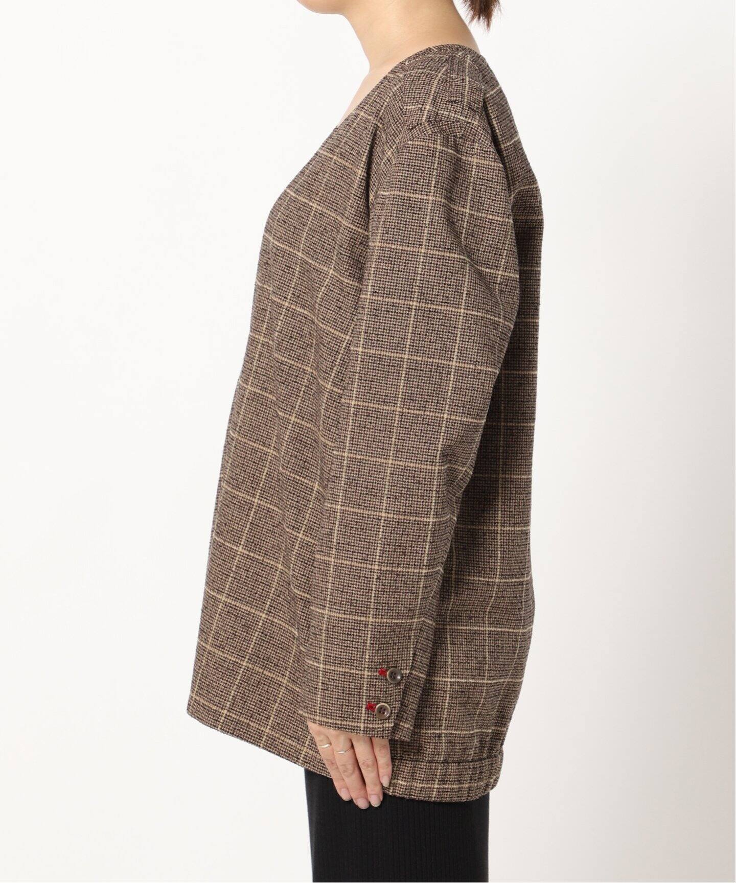 N.Jam】ツイードチェックプルオーバー◇（シャツ／ブラウス）｜NOBLE  