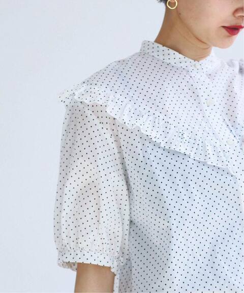 ショルダーフリルハーフスリーブブラウス Journal Standard ジャーナルスタンダード 公式のファッション通販 Baycrew S Store