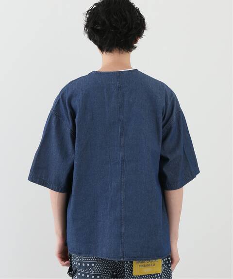 Crh デニムカンフーシャツ B C Stock ベーセーストック 公式のファッション通販 Baycrew S Store