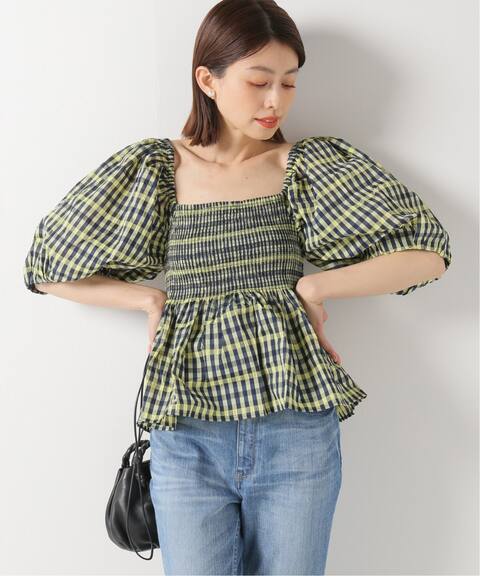 Baum Und Pferdgarten バウム ウンド ヘルガーデン シアサッカーブラウス Iena イエナ 公式のファッション通販 Baycrew S Store