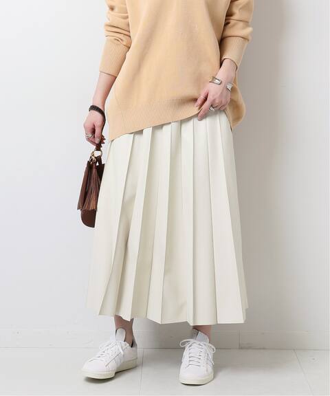 フェイクレザープリーツスカート Spick And Span スピック スパン 公式のファッション通販 Baycrew S Store