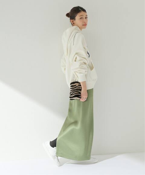 ブライトサテンイージーロングスカート Spick And Span スピック スパン 公式のファッション通販 Baycrew S Store