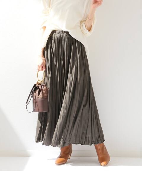 ランダムシワプリーツスカート Spick And Span スピック スパン 公式のファッション通販 Baycrew S Store