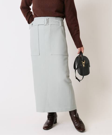 ベルト付きタイトスカート U By Spick Span ユーバイスピックアンドスパン 公式のファッション通販 Baycrew S Store