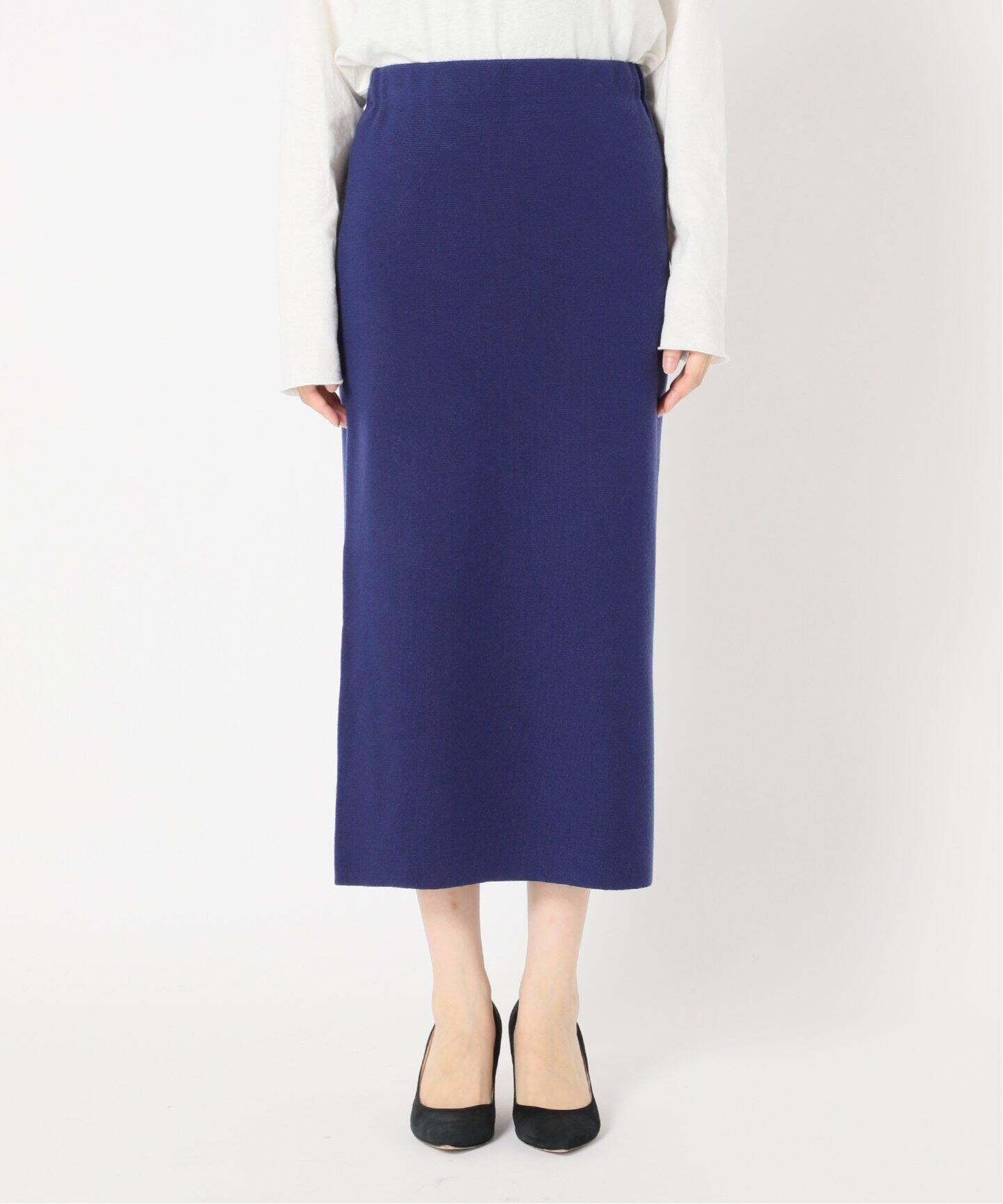 ミラノリブタイトスカート◇（ひざ丈スカート）｜FRAMeWORK（フレーム  