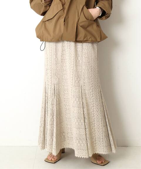 ジオメトリックレースフレアスカート Journal Standard L Essage ジャーナルスタンダード レサージュ 公式のファッション通販 Baycrew S Store