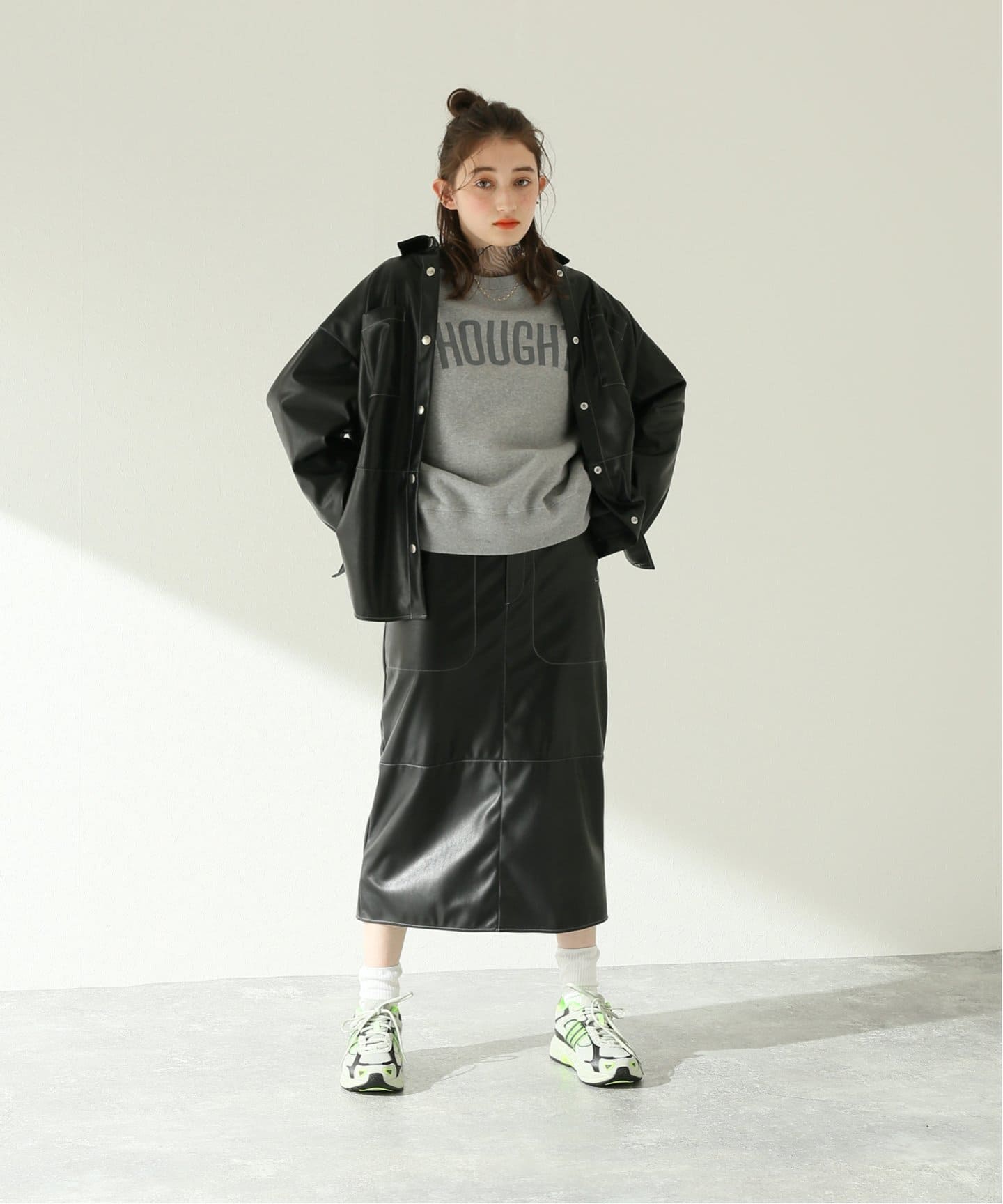 ジャーナルスタンダード　フェイクレザーミニスカート　38 フェイクレザーミニスカート | 【FOREVER 21 JAPAN