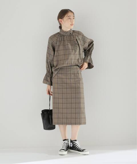 チェックスカート Journal Standard Relume ジャーナルスタンダード レリューム 公式のファッション通販 21060462601030 Baycrew S Store