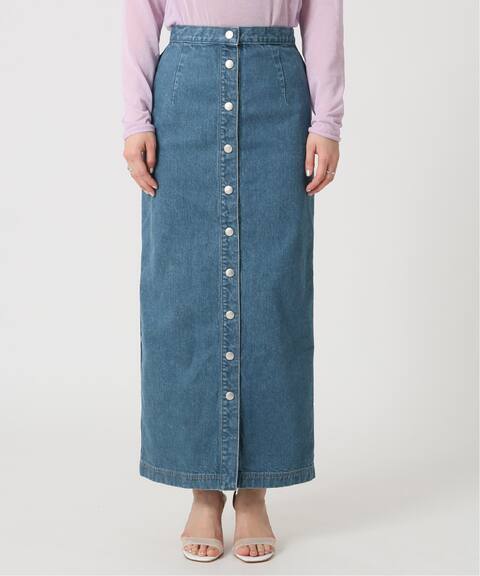 フロントボタン デニムスカート Edit For Lulu エディット フォー ルル 公式のファッション通販 Baycrew S Store