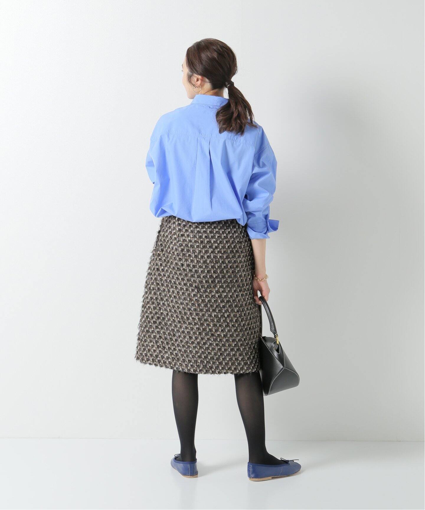 maison LINTON Tweed ミニスカート（ミニスカート）｜IENA（イエナ）の  