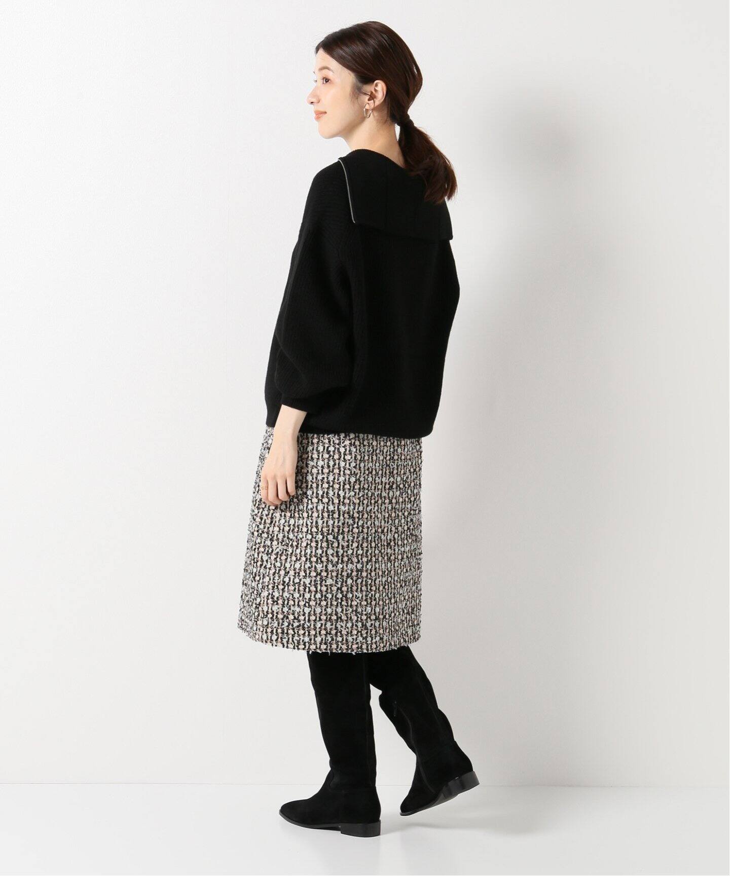 maison LINTON Tweed ミニスカート（ミニスカート）｜IENA（イエナ）の  