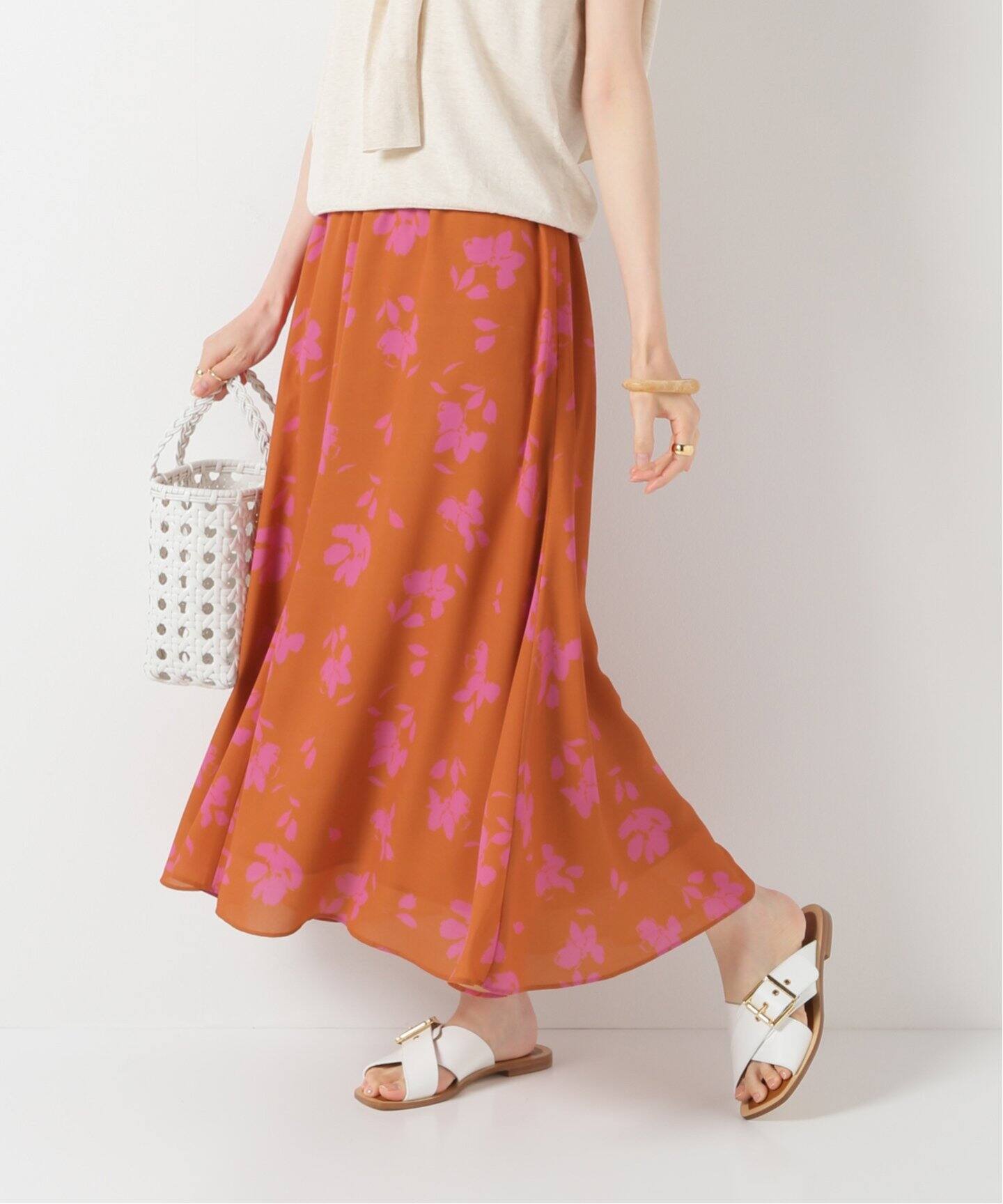 Deveaux プリントフレアスカート（その他スカート）｜IENA（イエナ）の  