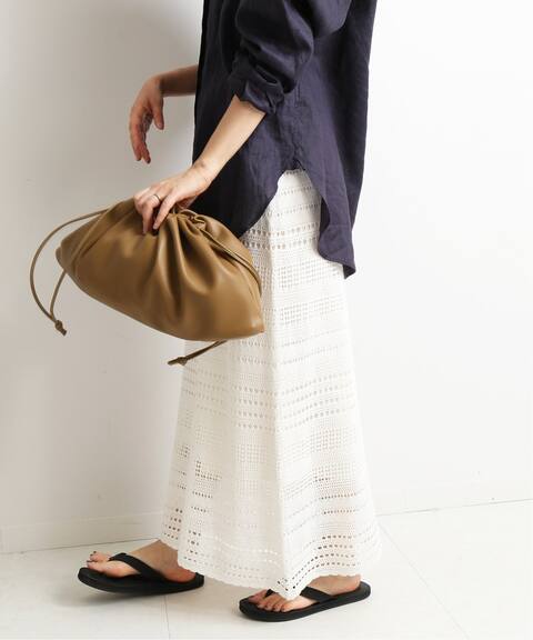 クロシェニットロングスカート Slobe Iena スローブ イエナ 公式のファッション通販 21060912233020 Baycrew S Store