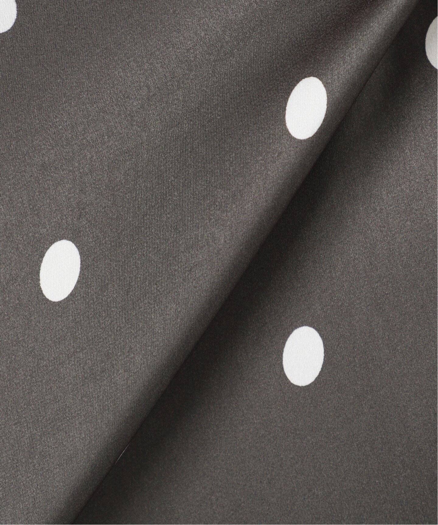 ドットプリントフリルスカート◇（ロング・マキシ丈スカート）｜SLOBE  