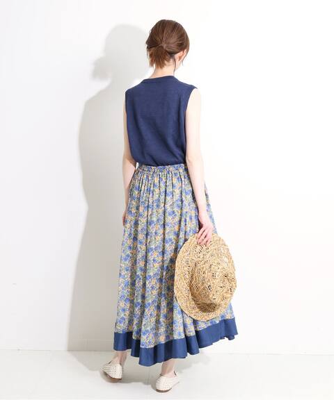 Iena La Boucle Rattiフラワーイージーフレアスカート Iena イエナ 公式のファッション通販 Baycrew S Store