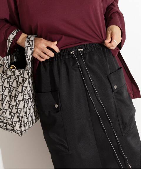 ブライトキャバリーツイルパチポケットスカート Vermeil Par Iena ヴェルメイユ パー イエナ 公式のファッション通販 Baycrew S Store