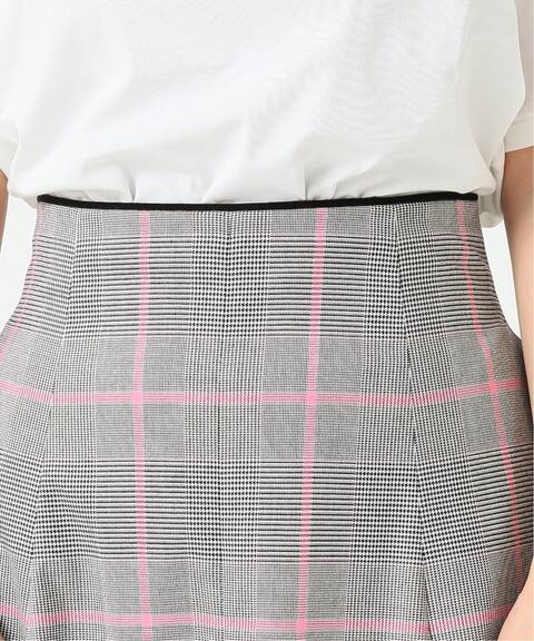 ピンクグレンチェックスカート Vermeil Par Iena ヴェルメイユ パー イエナ 公式のファッション通販 Baycrew S Store