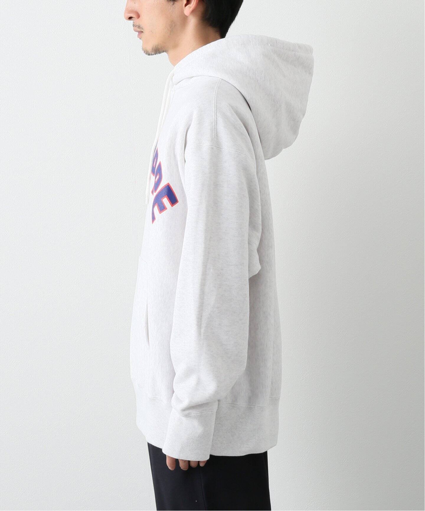 同梱不可 Is Ness オーバーサイズ ジップアップパーカー ネイビー パーカー