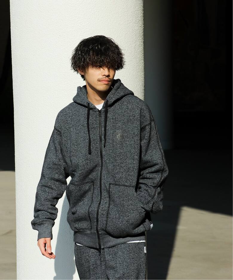日本限定 TIGER FLEECE RELAXED FULL ZIP HOODIE(エンブレム 