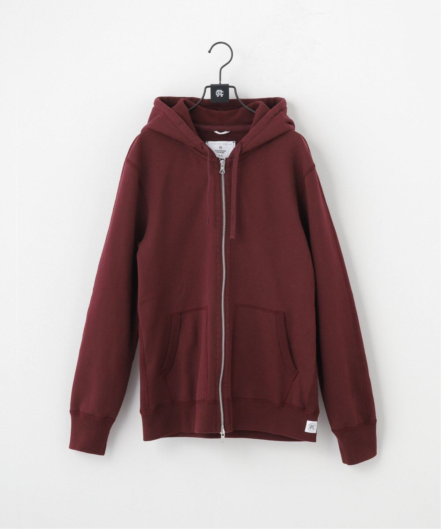 FULL ZIP HOODIE - MIDWEIGHT TERRY（パーカー）｜REIGNING CHAMP 