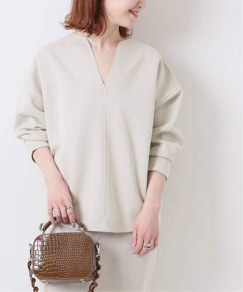 シルエットダンボールキーネックプルオーバー Spick And Span スピック スパン 公式のファッション通販 Baycrew S Store